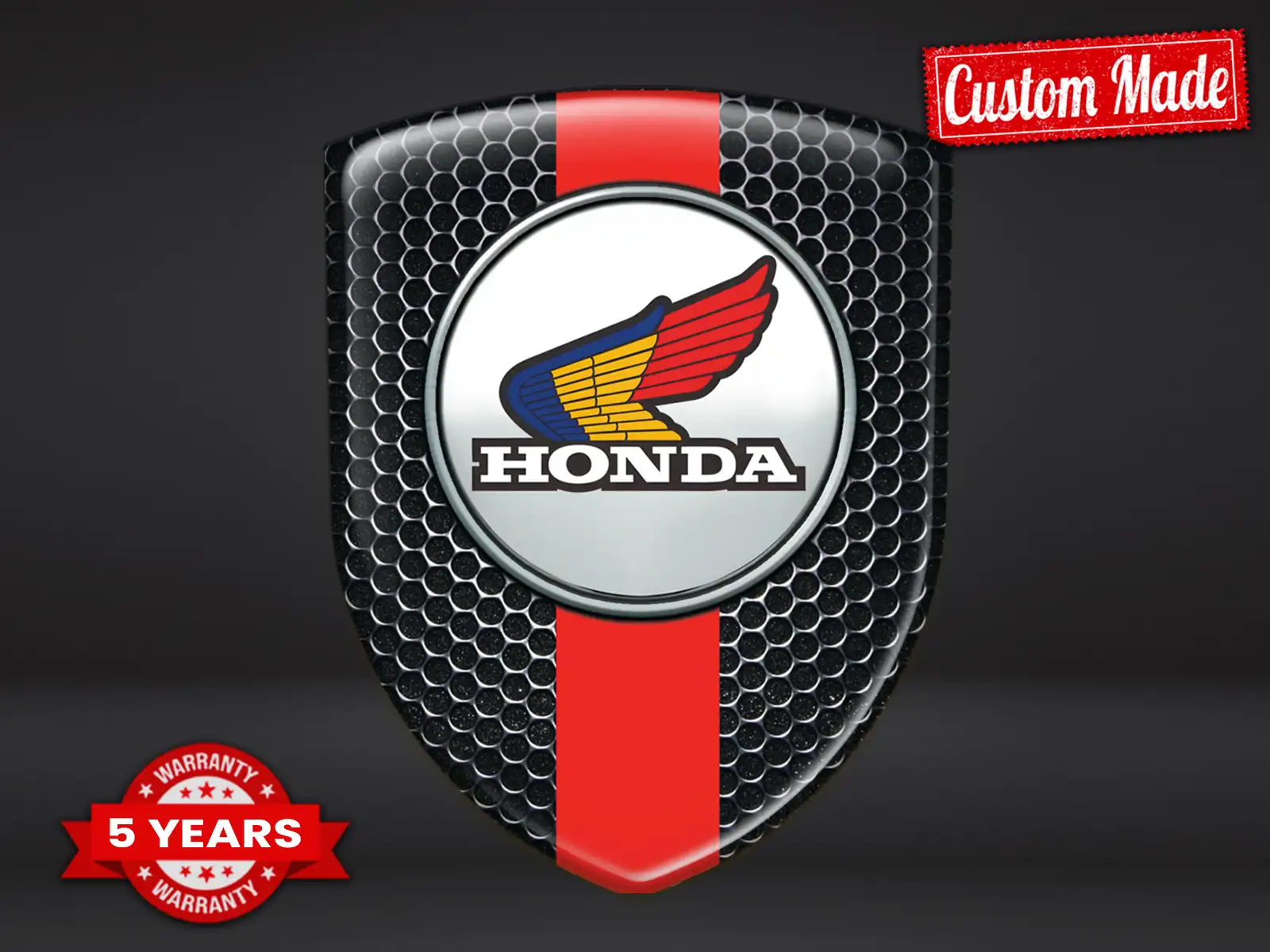 Honda Decalcomanie Portiera Auto Durevoli Max Pro Chic